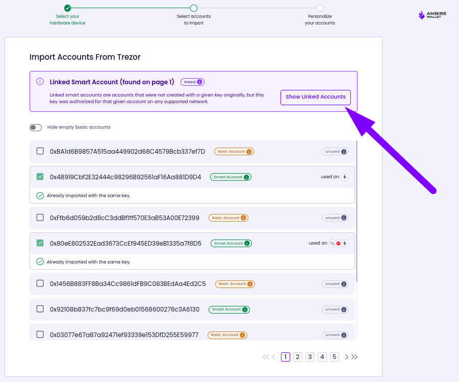 Import Linked account hardware wallet.png