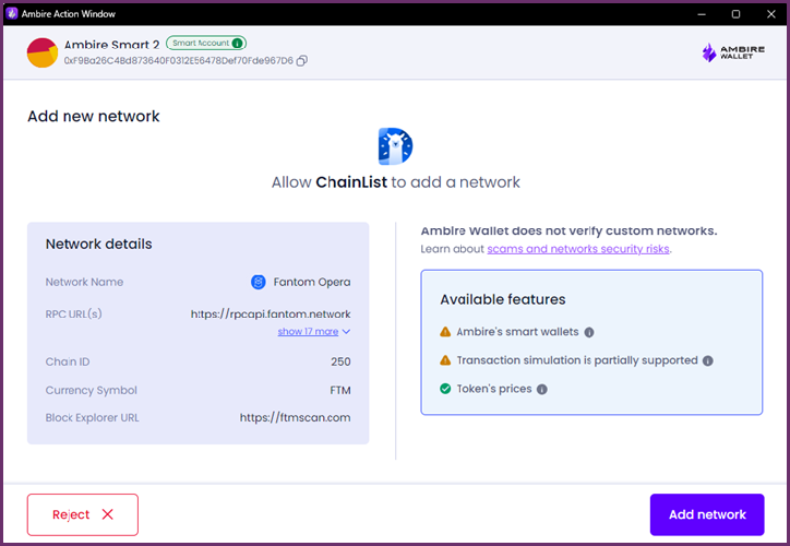 Add Custom Network - from Chainlist add network.png